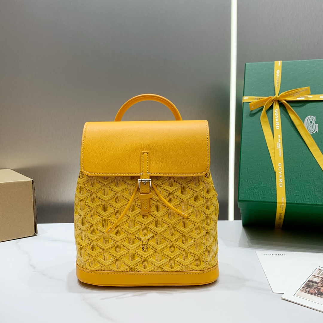 Alpin Mini Backpack In Yellow